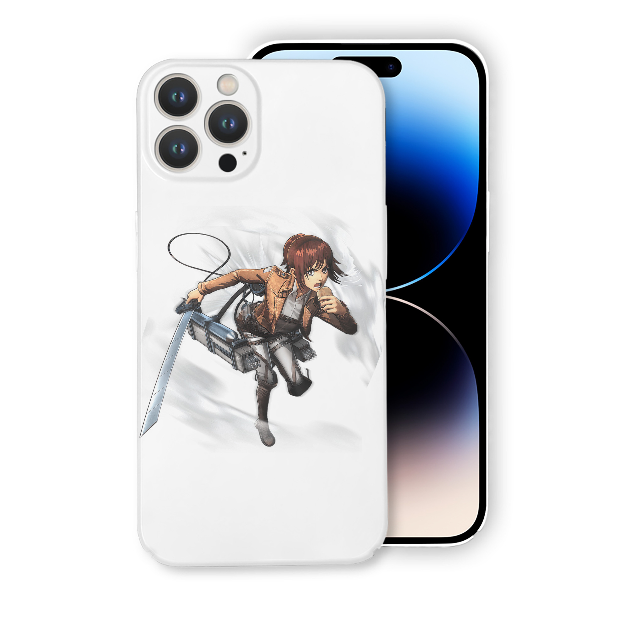 （画像用） 進撃の巨人 サシャ·ブラウス Attack on Titan Sasha Blaus 【iPhone 14シリーズ対応】ハードケース